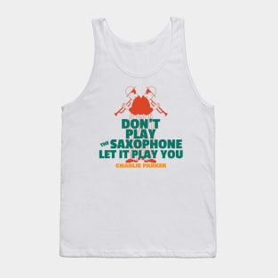 The Saxophone Tank Top